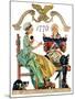 "Truce,"July 4, 1931-Joseph Christian Leyendecker-Mounted Giclee Print