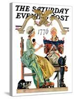 "Truce," Saturday Evening Post Cover, July 4, 1931-Joseph Christian Leyendecker-Stretched Canvas