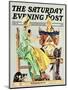 "Truce," Saturday Evening Post Cover, October 1, 1975-Joseph Christian Leyendecker-Mounted Giclee Print