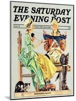 "Truce," Saturday Evening Post Cover, October 1, 1975-Joseph Christian Leyendecker-Mounted Giclee Print