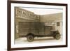 Truck at the Auto Hospital-null-Framed Art Print