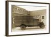 Truck at the Auto Hospital-null-Framed Art Print