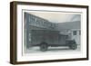 Truck at the Auto Hospital-null-Framed Premium Giclee Print