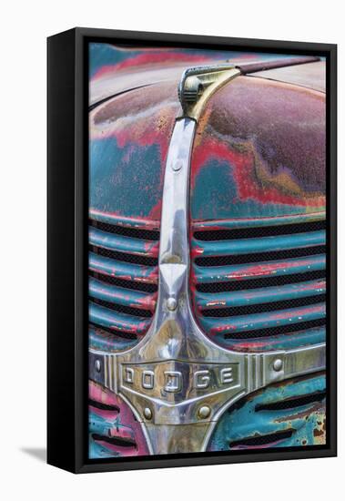 Truck Detail III-Kathy Mahan-Framed Stretched Canvas