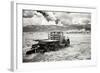 Truck in Field-George Johnson-Framed Photographic Print