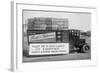 Truck Load of Empty Bottles in Boxes from Racetrack-null-Framed Art Print