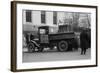 Truck Marked as the Turkey Special Delivers a Turkey to the White House for Thanksgiving-null-Framed Art Print