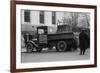 Truck Marked as the Turkey Special Delivers a Turkey to the White House for Thanksgiving-null-Framed Art Print