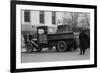 Truck Marked as the Turkey Special Delivers a Turkey to the White House for Thanksgiving-null-Framed Art Print