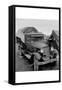 Truck Parked by Tent in Fsa Site-Dorothea Lange-Framed Stretched Canvas