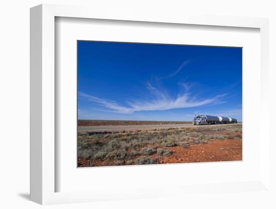 Truck Riding Through the Outback of South Australia, Australia, Pacific-Michael Runkel-Framed Photographic Print