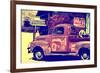 Truck - Route 66 - Gas Station - Arizona - United States-Philippe Hugonnard-Framed Photographic Print