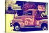 Truck - Route 66 - Gas Station - Arizona - United States-Philippe Hugonnard-Stretched Canvas