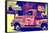 Truck - Route 66 - Gas Station - Arizona - United States-Philippe Hugonnard-Framed Stretched Canvas