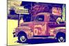 Truck - Route 66 - Gas Station - Arizona - United States-Philippe Hugonnard-Mounted Photographic Print