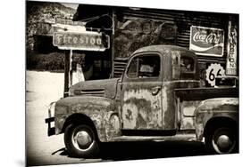 Truck - Route 66 - Gas Station - Arizona - United States-Philippe Hugonnard-Mounted Photographic Print