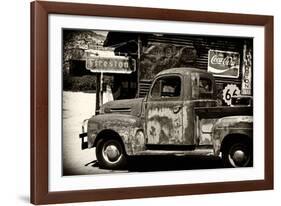 Truck - Route 66 - Gas Station - Arizona - United States-Philippe Hugonnard-Framed Photographic Print