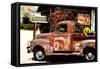 Truck - Route 66 - Gas Station - Arizona - United States-Philippe Hugonnard-Framed Stretched Canvas