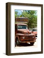 Truck - Route 66 - Gas Station - Arizona - United States-Philippe Hugonnard-Framed Photographic Print