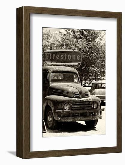 Truck - Route 66 - Gas Station - Arizona - United States-Philippe Hugonnard-Framed Photographic Print