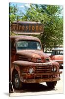 Truck - Route 66 - Gas Station - Arizona - United States-Philippe Hugonnard-Stretched Canvas