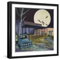 Truck Stop, 2015-Anastasia Lennon-Framed Giclee Print