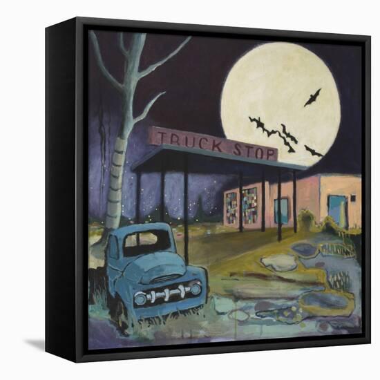 Truck Stop, 2015-Anastasia Lennon-Framed Stretched Canvas