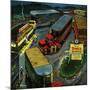 "Truck Stop Diner", October 10, 1953-Ben Kimberly Prins-Mounted Giclee Print