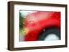 Truck through a Rainy Car Window-soupstock-Framed Photographic Print