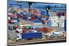 Truck Transport Container to a Warehouse near the Sea-soleg_1974-Mounted Photographic Print