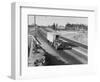 Truck Transporting Delivery to Safeway-Ray Krantz-Framed Photographic Print