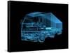 Truck-sauliusl-Framed Stretched Canvas