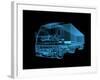 Truck-sauliusl-Framed Art Print