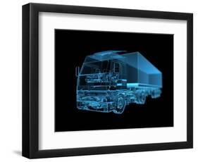 Truck-sauliusl-Framed Art Print