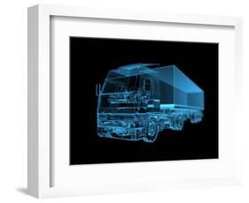 Truck-sauliusl-Framed Art Print