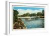 Truckee River, Reno, Nevada-null-Framed Art Print