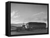 Trucking over Grapeline from L. A. and San Francisco-Peter Stackpole-Framed Stretched Canvas