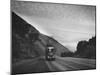 Trucking over Grapeline from L. A. and San Francisco-Peter Stackpole-Mounted Photographic Print