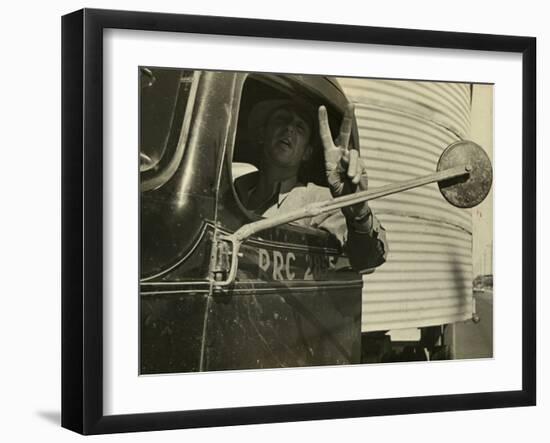 Trucking Story-Carl Mydans-Framed Photographic Print