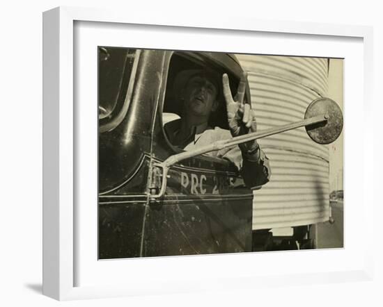 Trucking Story-Carl Mydans-Framed Photographic Print