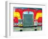 Trucking-Brian James-Framed Art Print