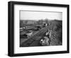 Trucks of the Mobile Reserve on the Road, 1943-null-Framed Photographic Print