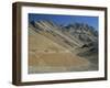 Trucks on the Lachalang Pass, Zanskar People on Horse Trail, Ladakh, India-Tony Waltham-Framed Photographic Print