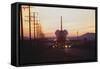 Trucks Towing the Shuttle Columbia-Bob Flora-Framed Stretched Canvas