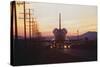 Trucks Towing the Shuttle Columbia-Bob Flora-Stretched Canvas