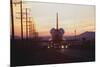 Trucks Towing the Shuttle Columbia-Bob Flora-Mounted Photographic Print