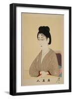 True Beauty (Shin Biji), 1897-Toyohara Chikanobu-Framed Giclee Print