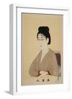 True Beauty (Shin Biji), 1897-Toyohara Chikanobu-Framed Giclee Print