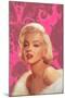 True Blue Marilyn in Pink-Chris Consani-Mounted Art Print