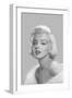 True Blue Marilyn-null-Framed Art Print